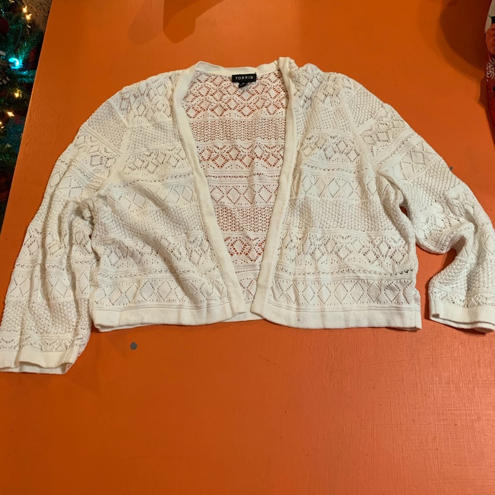 Cropped cardigan